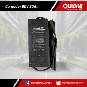 Cargador de Batería 60V 20Ah para Motos Eléctricas de Plomo Ácido
