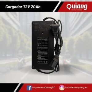 Cargador de Batería 72V 20Ah para Motos Eléctricas de Plomo Ácido
