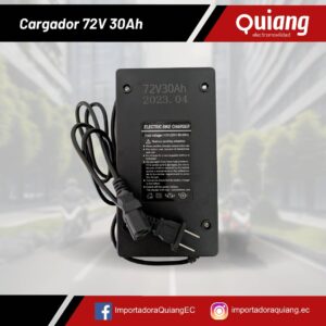 Cargador de Batería 72V 30Ah para Motos Eléctricas de Plomo Ácido