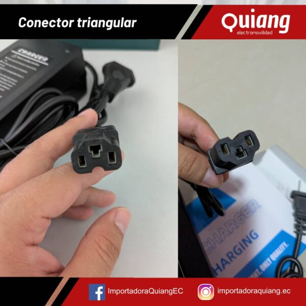 Cargador de Batería 72V 20Ah para Motos Eléctricas de Plomo Ácido - Imagen 2