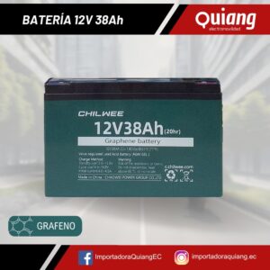 Batería 12V 38Ah CHILWEE Grafeno